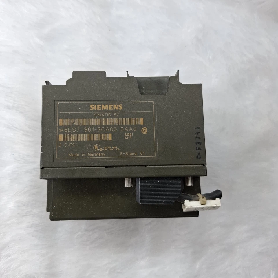SIEMENS SIMATIC S7 6ES7 361-3CA00-0AA0 SF RED LIGHT ERROR-FOR PARTS/REPAIR
